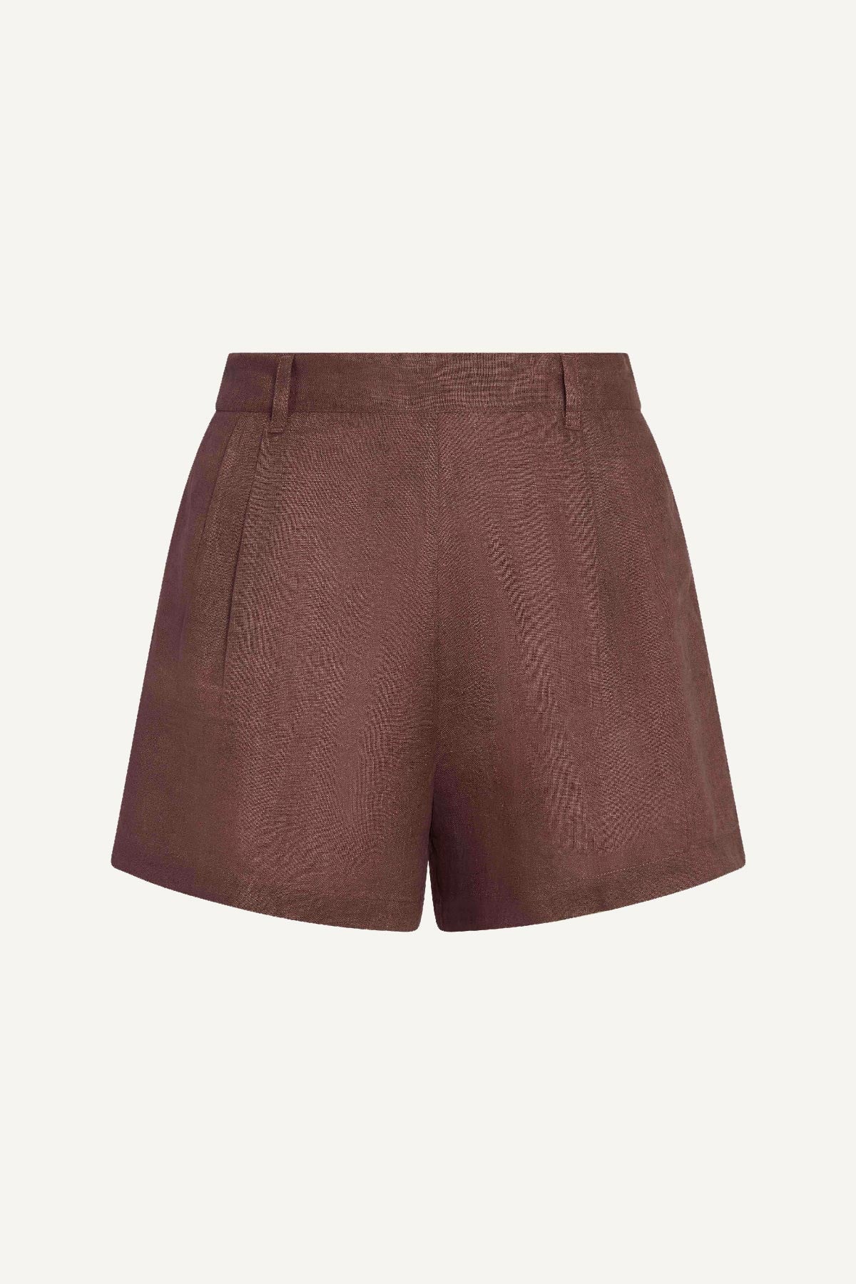 The Getaway Short - Mocha EcoLinen