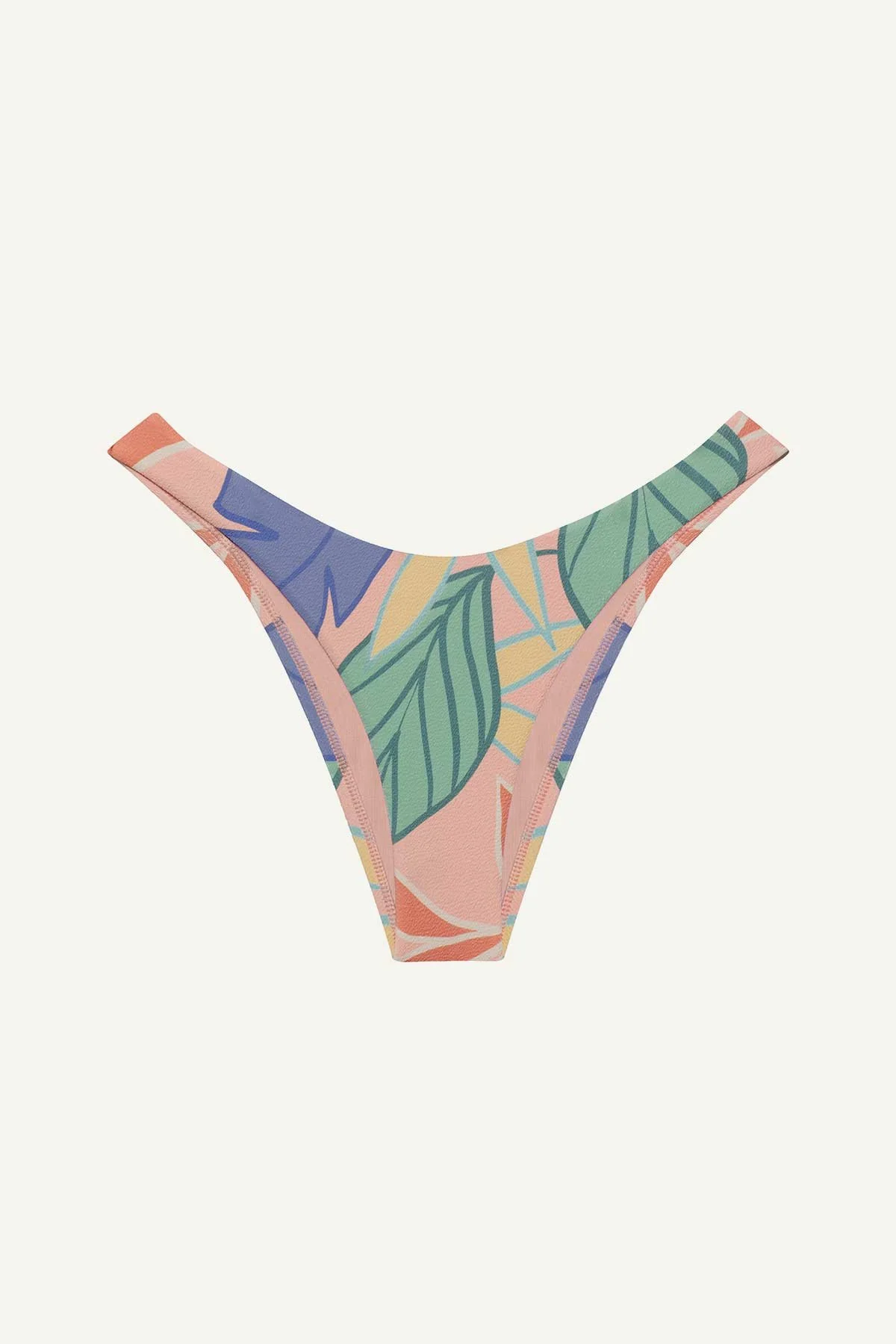 1515-california-high-leg-bottom-retro-jungle-crepe-texture-4.webp California High Leg Bottom - Retro Jungle Crepe Texture