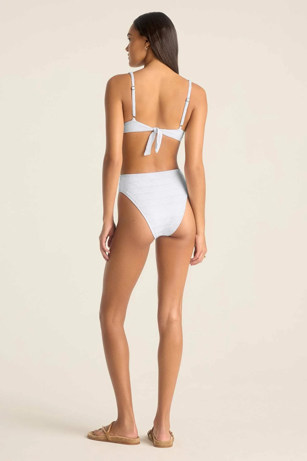 1575-barcelona-high-waist-bottom-white-seersucker-stripe-3.webp Barcelona High Waist Bottom - White Seersucker Stripe