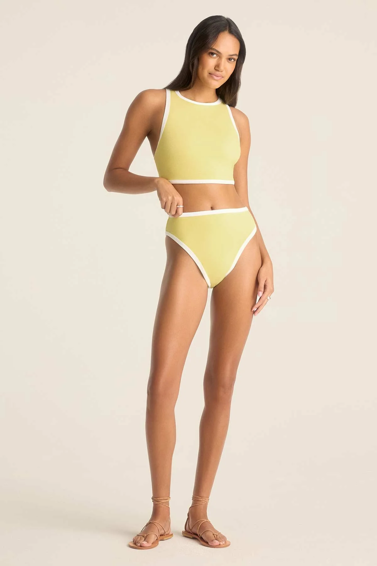 1598-summer-crop-top-banana-cream-beachside-terry-2.webp Summer Crop Top - Banana Cream Beachside Terry