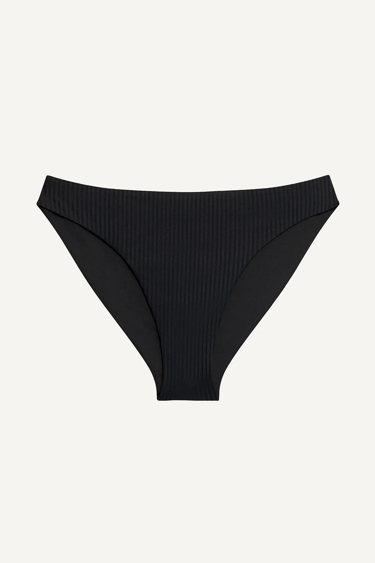 Cali High Leg Full Bottom - Black EcoRib
