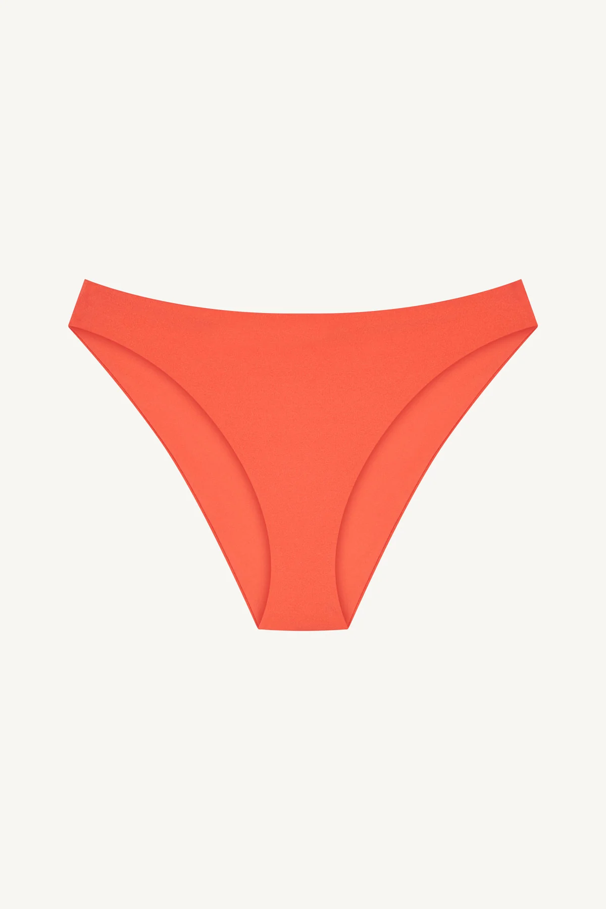Cali High Leg Full Bottom - Coral EcoShimmer