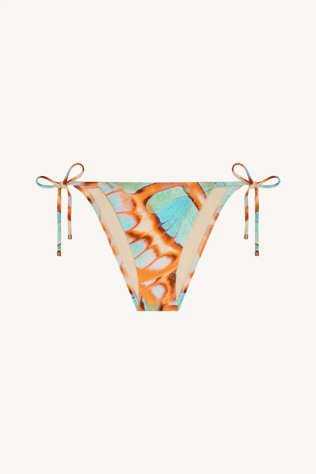Elle Tie Side Bottom - Malachite Butterfly EcoShimmer