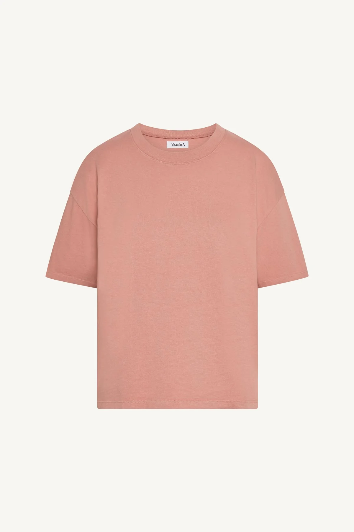 Coast Oversized Boyfriend Tee - Desert Rose Cotton Jersey