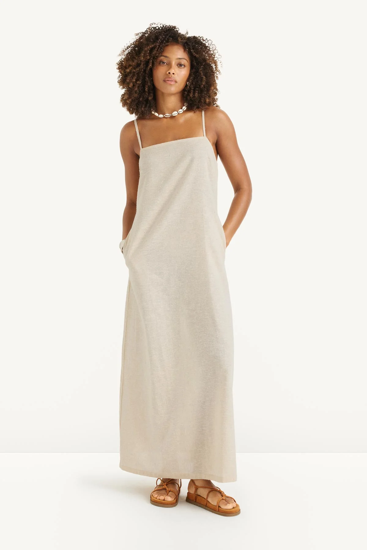 2817-rhea-dress-banana-cotton-1.webp Rhea Dress - Banana Cotton