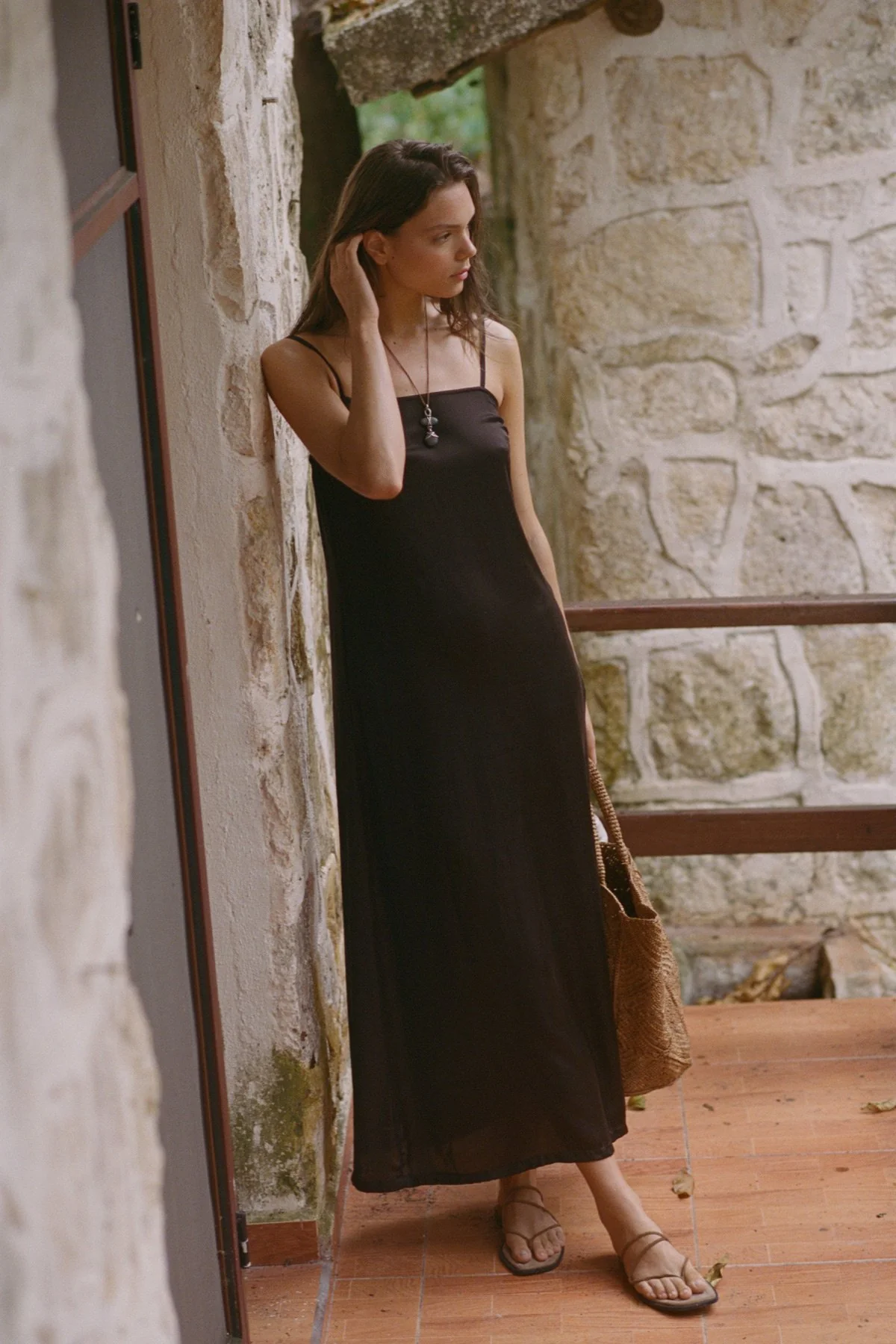 2823-rhea-dress-deep-earth-1.webp Rhea Dress - Deep Earth