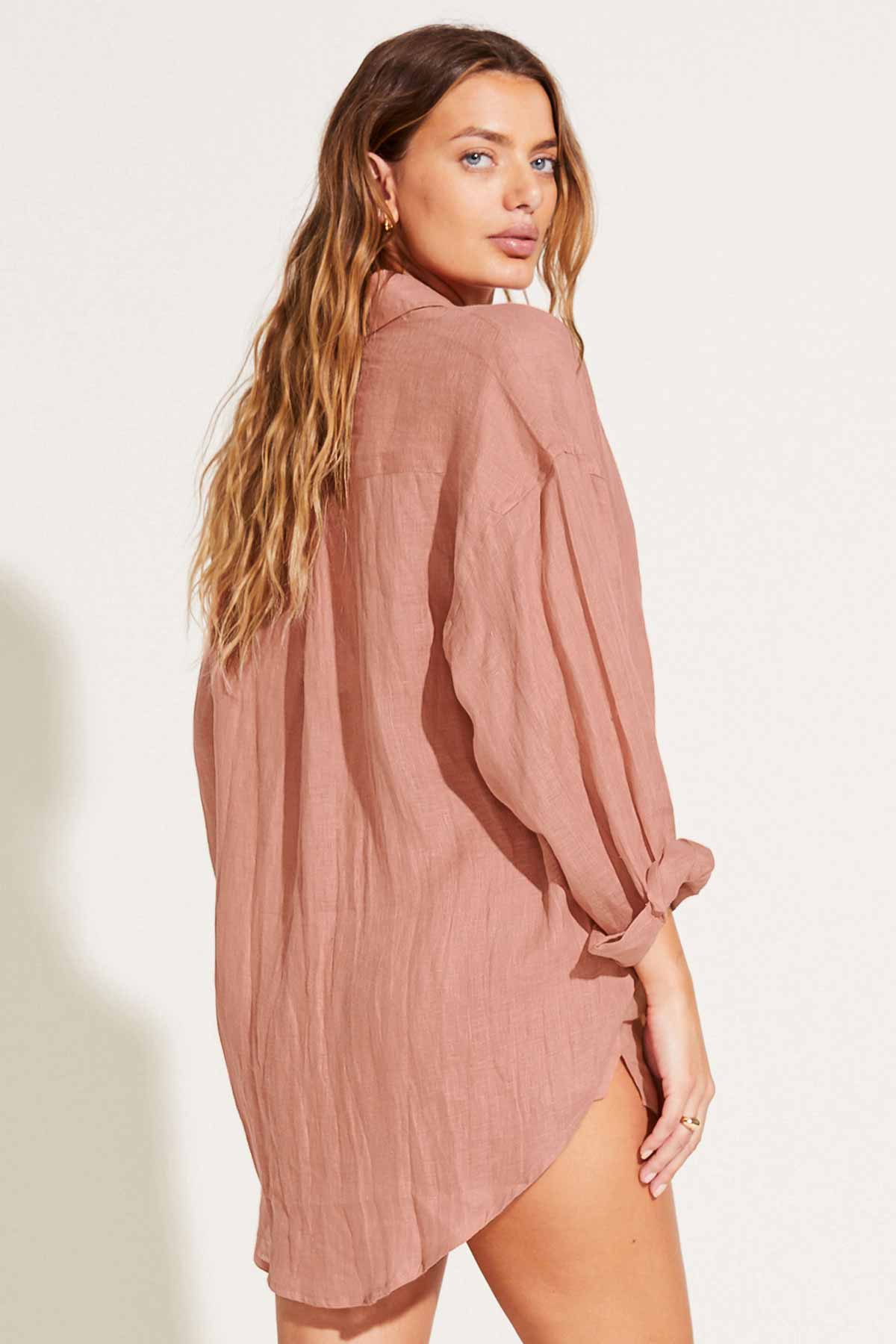Playa Linen Boyfriend Shirt 3-Pack