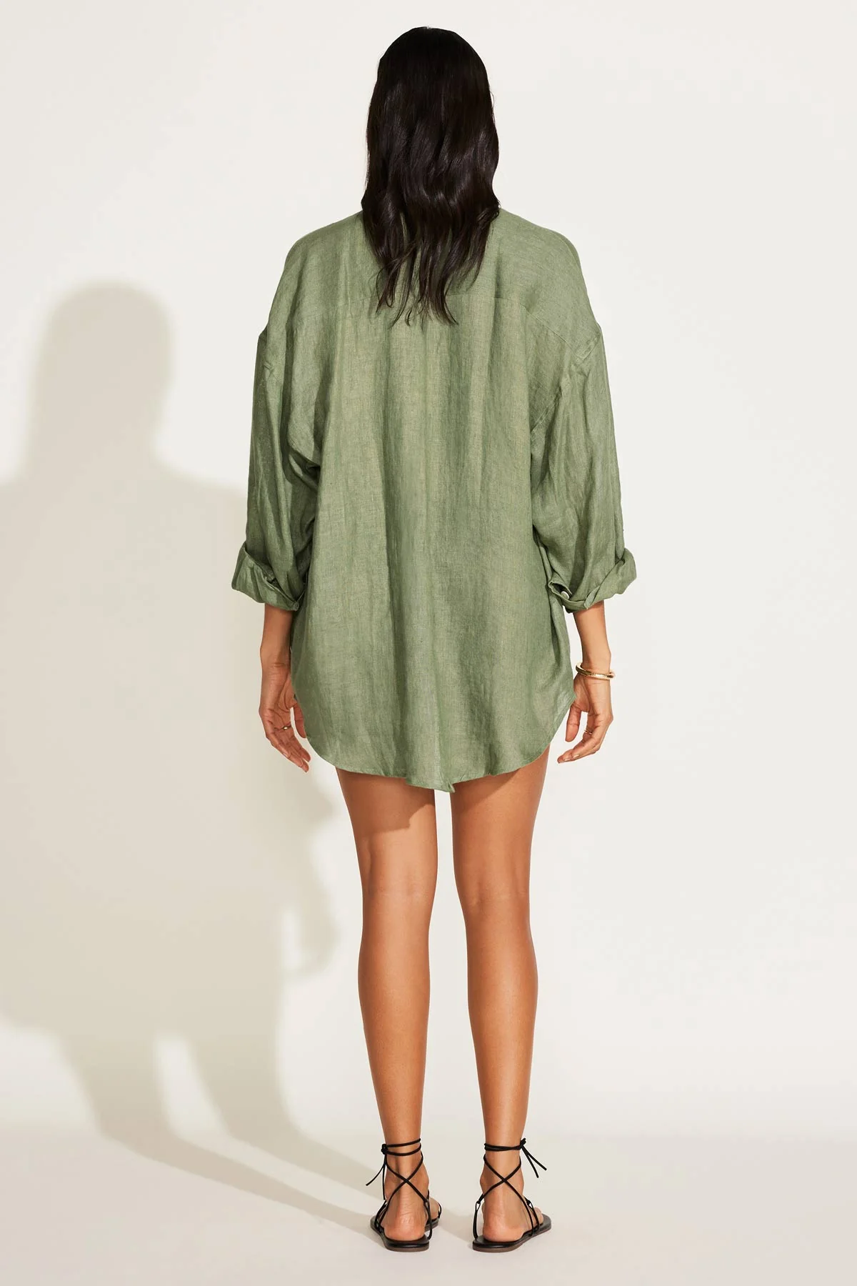 Playa Linen Boyfriend Shirt 3-Pack
