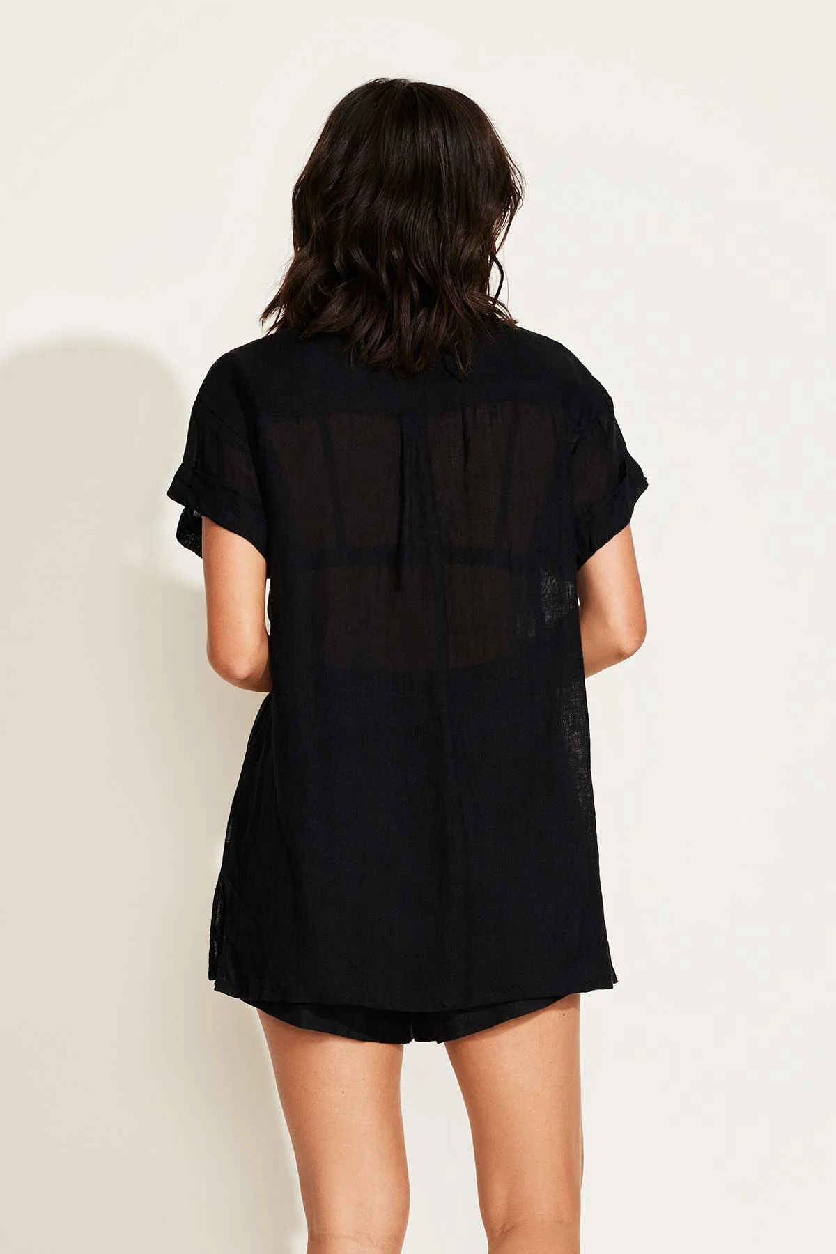 3291-playa-pocket-blouse-black-ecolinen-6.webp Playa Pocket Blouse - Black EcoLinen