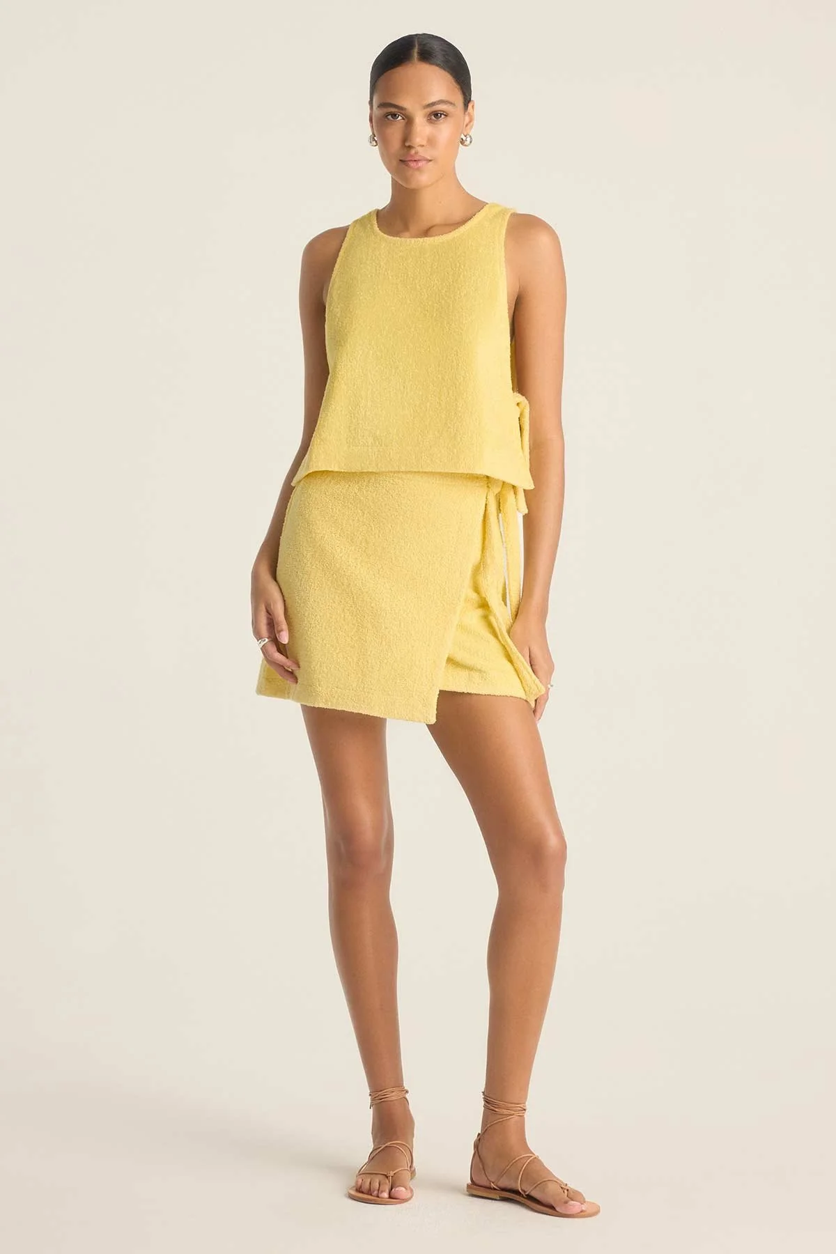 3336-oasis-wrap-skirt-banana-cream-harbor-terry-1.webp Oasis Wrap Skirt - Banana Cream Harbor Terry