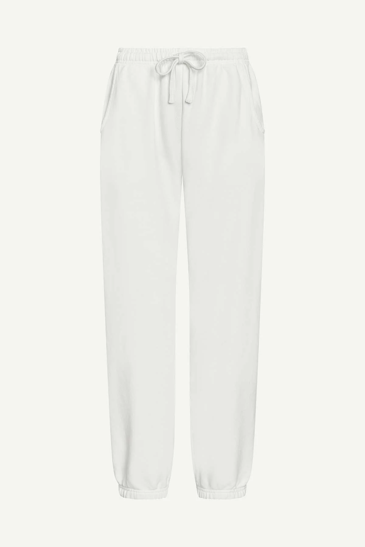 Dawn Classic Sweatpant - White French Terry
