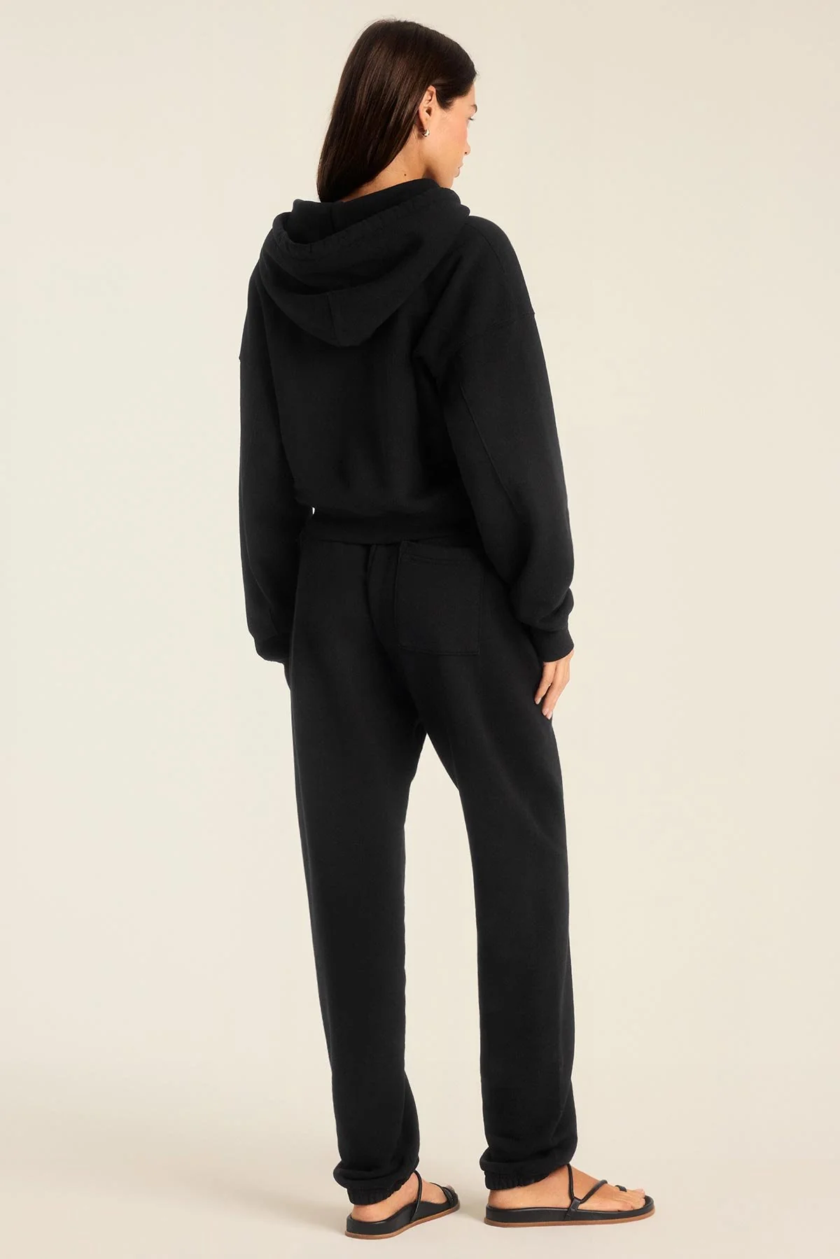 Dawn Classic Sweatpant - Black French Terry
