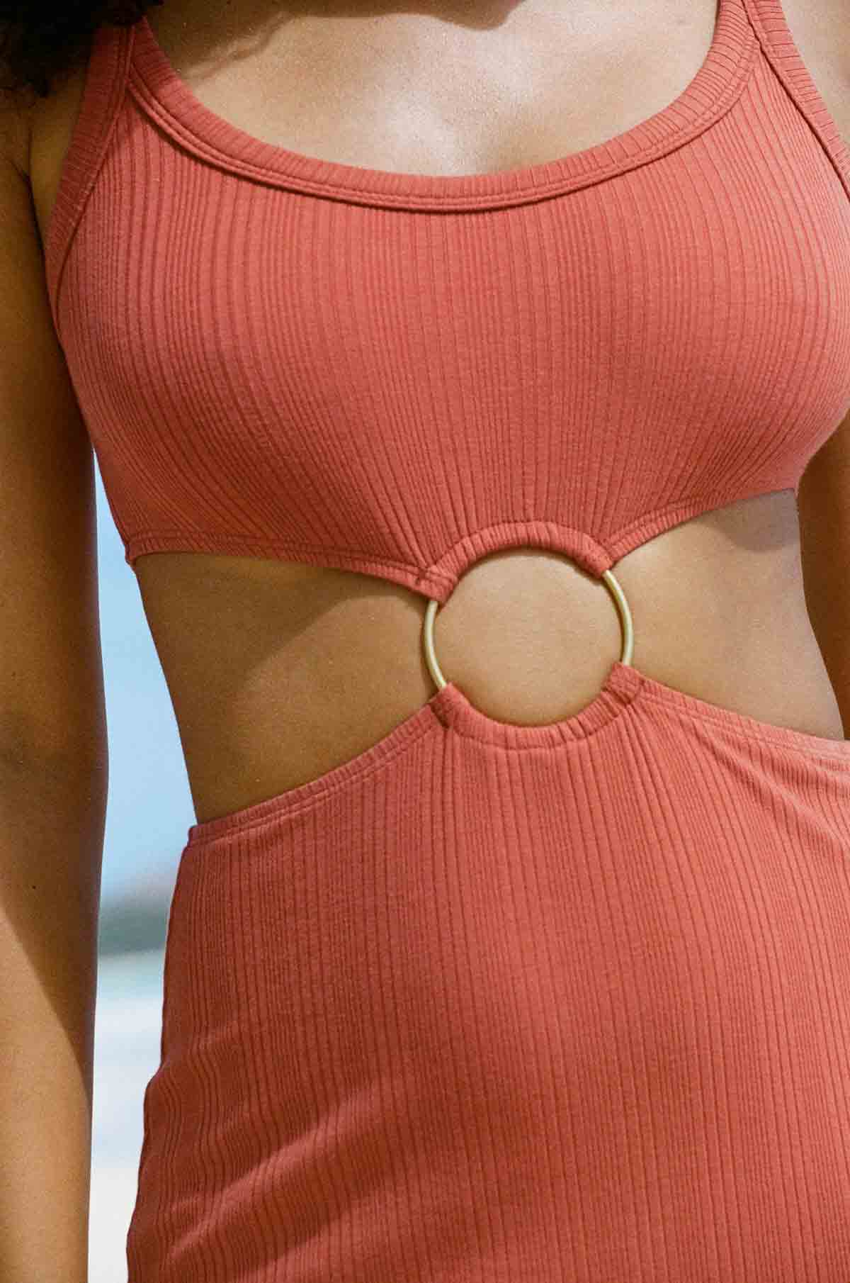 3492-the-icon-cutout-dress-terracotta-organic-rib-6.jpg The Icon Cutout Dress - Terracotta Organic Rib