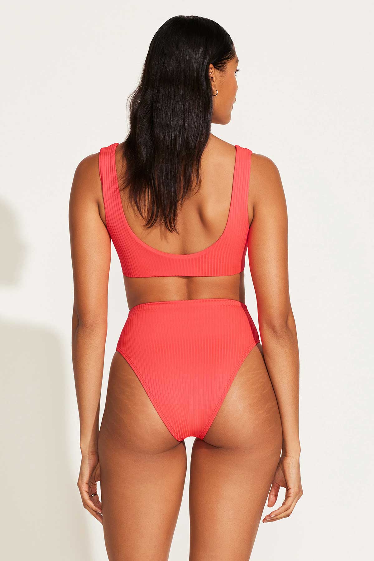 The Icon One Piece - Coral Glow EcoRib BT