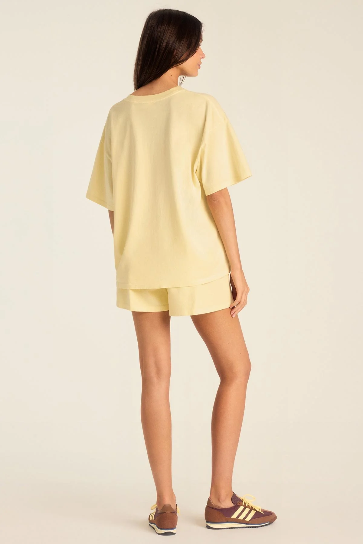 Coast Short - Buttercream Cotton Jersey
