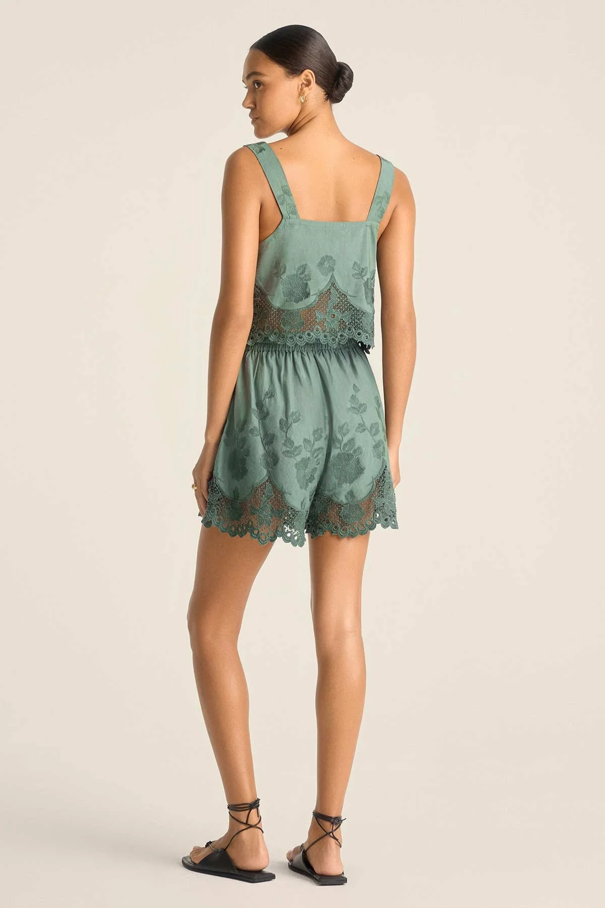3687-flora-short-sea-green-beachside-broderie-4.webp Flora Short - Sea Green Beachside Broderie