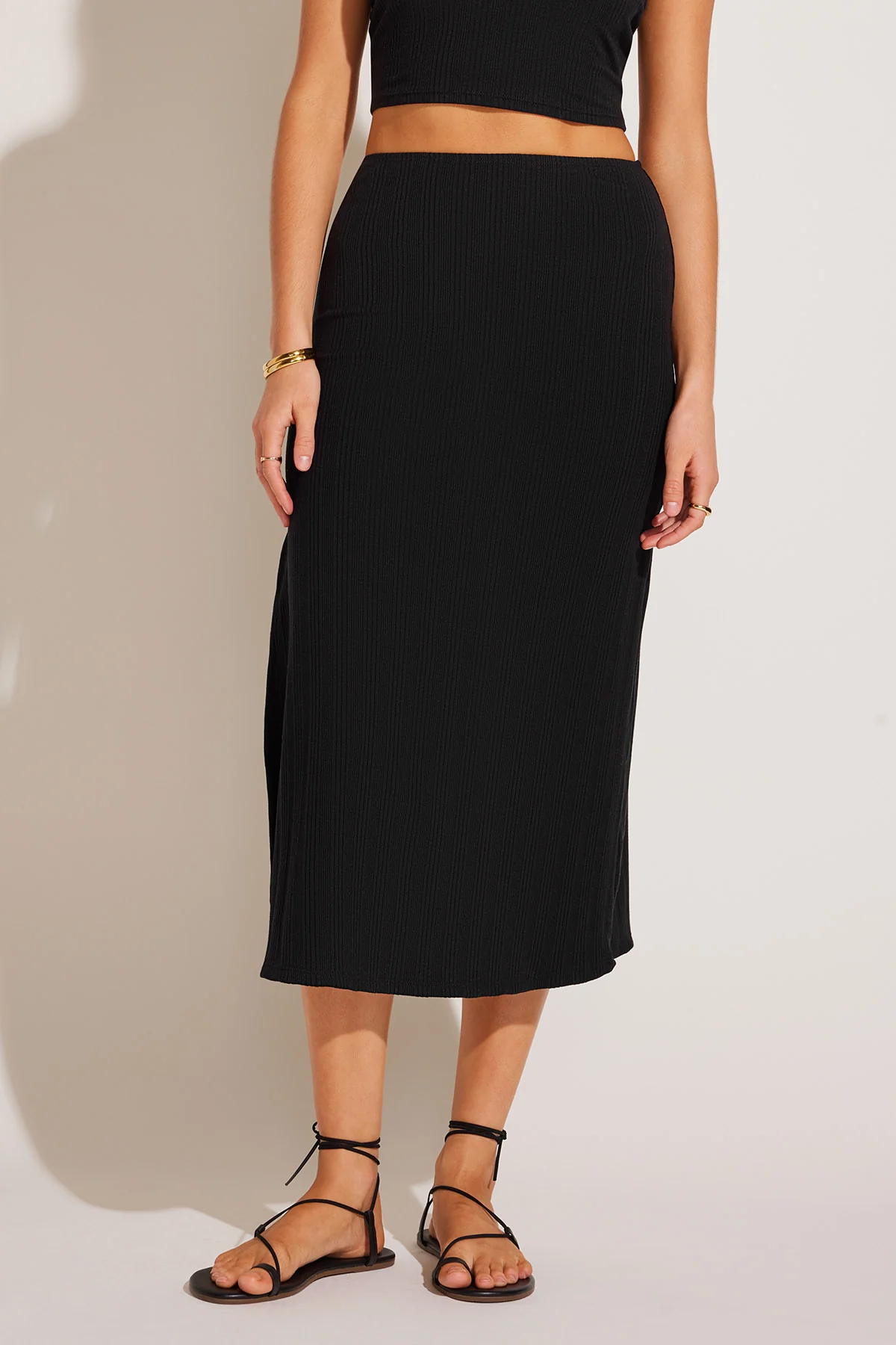 3873-thalia-skirt-black-organic-rib-1.webp Thalia Skirt - Black Organic Rib