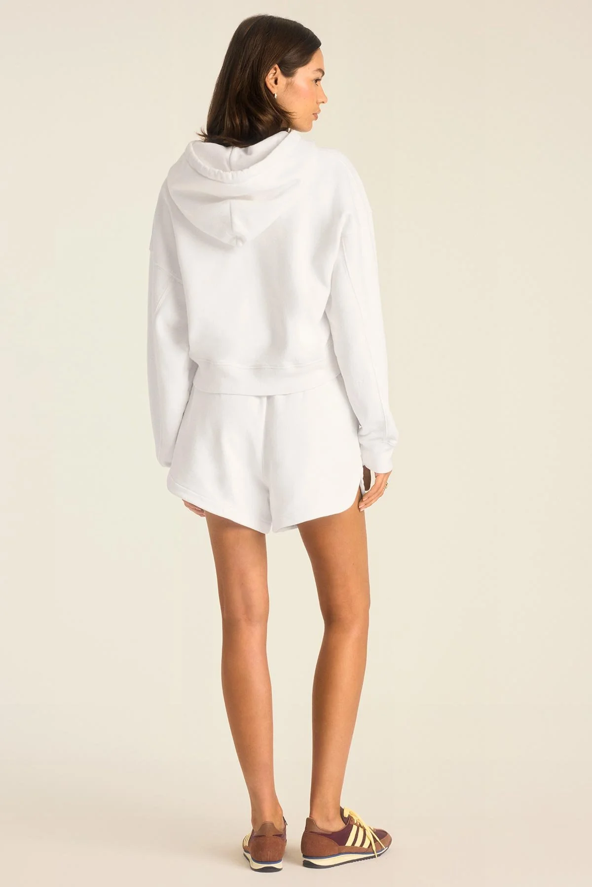 Dawn Classic Short - White French Terry