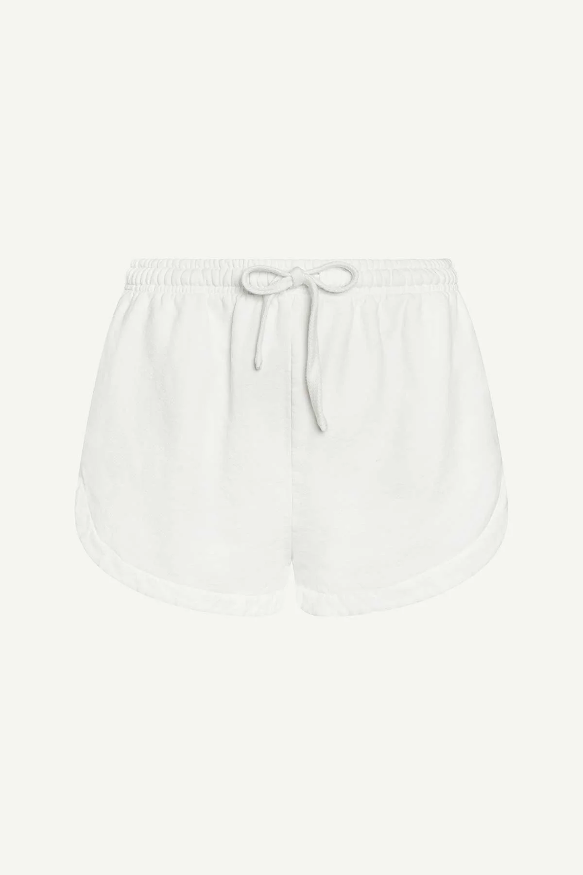 Dawn Classic Short - White French Terry