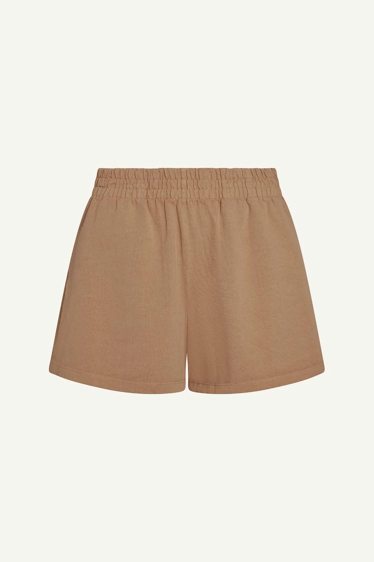 Coast Short - Latte Cotton Jersey