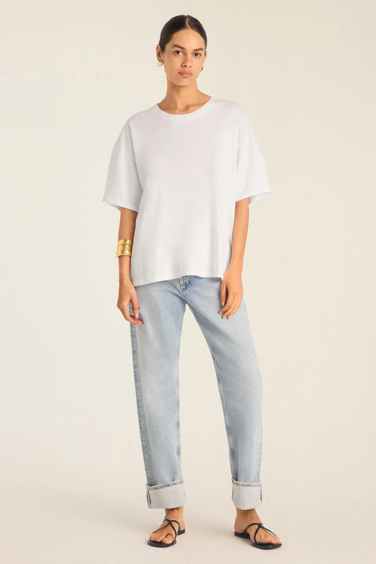 55-coast-oversized-boyfriend-tee-white-cotton-jersey-1.webp Coast Oversized Boyfriend Tee - White Cotton Jersey