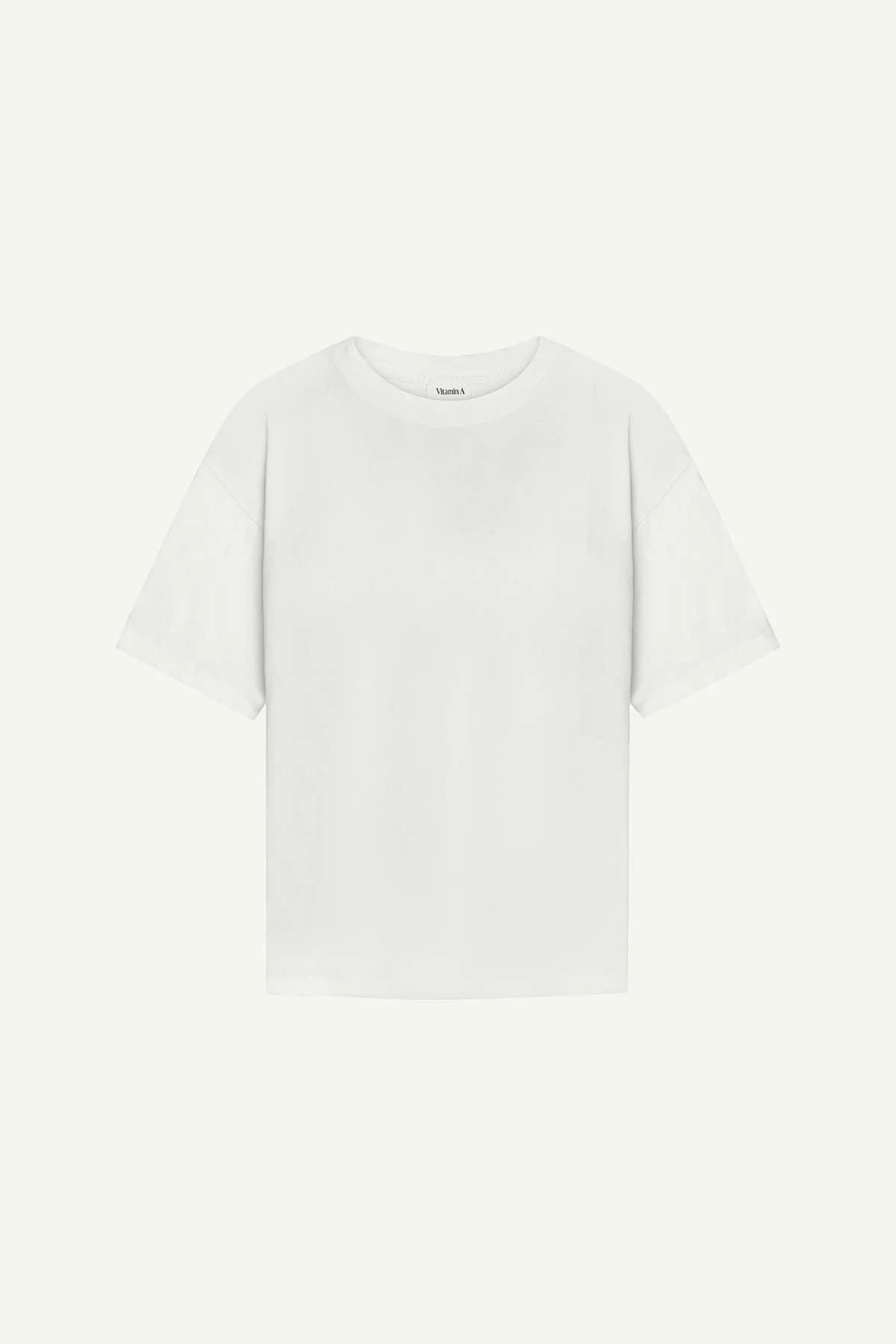 Coast Oversized Boyfriend Tee - White Cotton Jersey