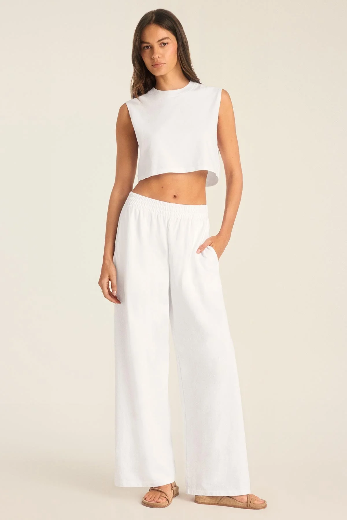 58-coast-pant-white-cotton-jersey-1.webp Coast Pant - White Cotton Jersey