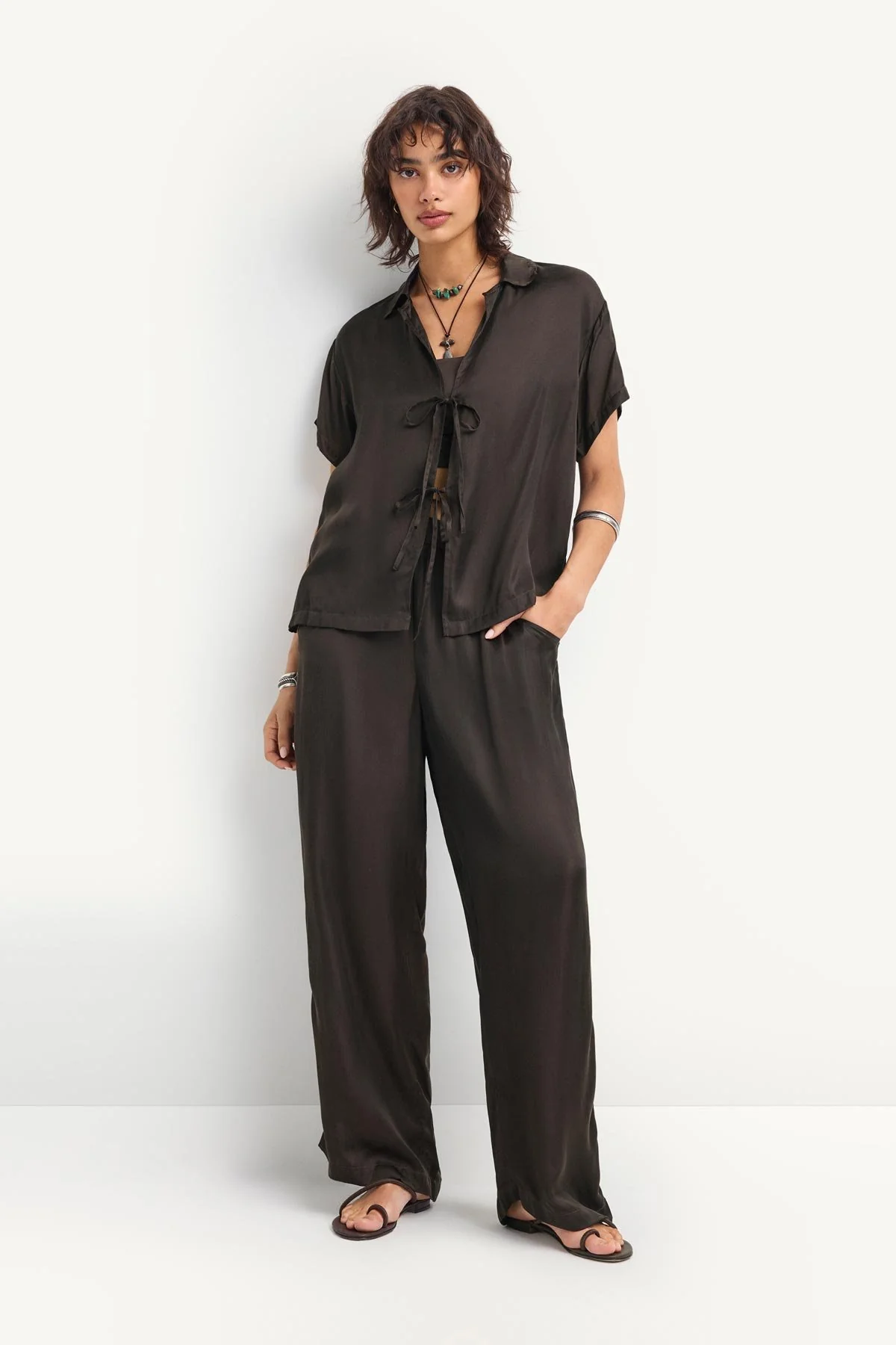 Kami Shirt - Deep Earth